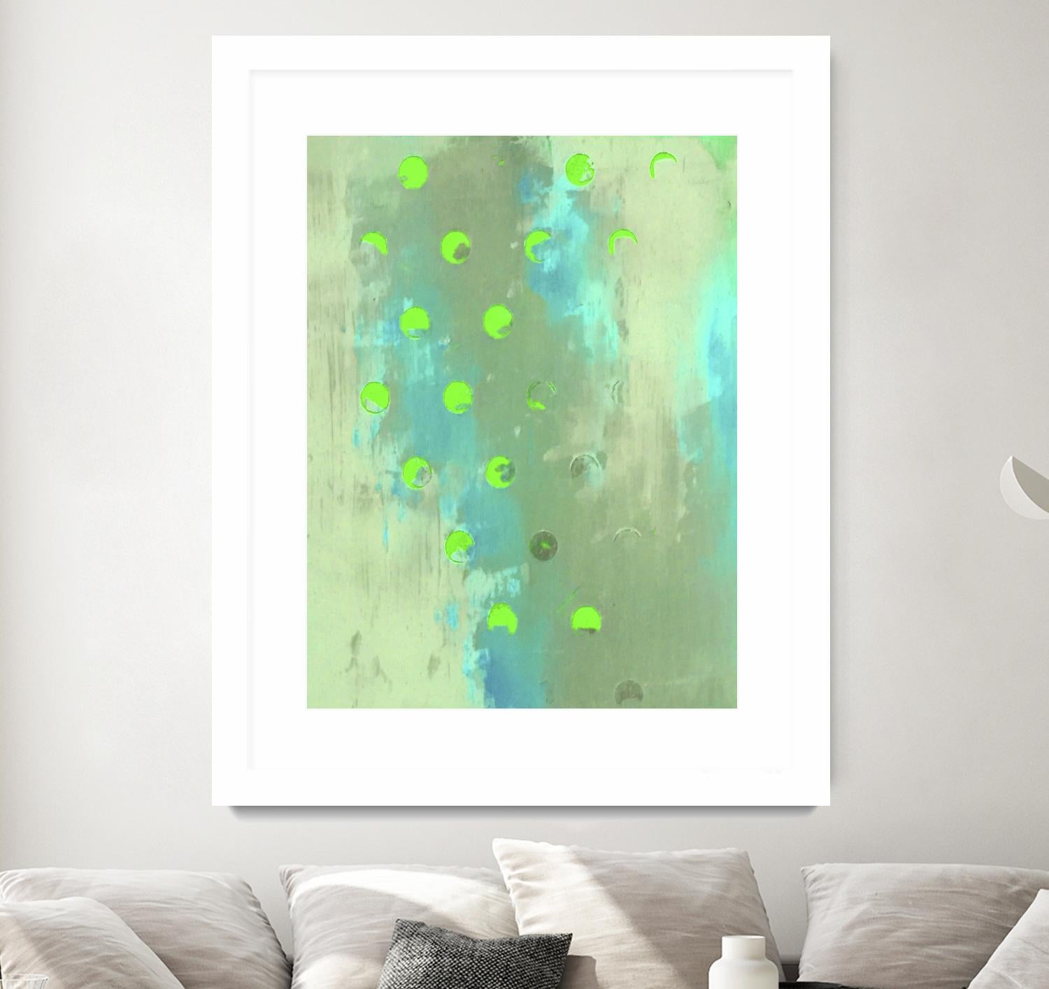 Islander I by Greg Perkins on GIANT ART - green abstract