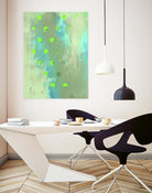 Islander I by Greg Perkins on GIANT ART - green abstract