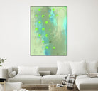 Islander I by Greg Perkins on GIANT ART - green abstract