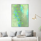 Islander I by Greg Perkins on GIANT ART - green abstract