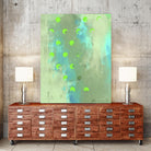 Islander I by Greg Perkins on GIANT ART - green abstract