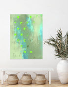 Islander I by Greg Perkins on GIANT ART - green abstract