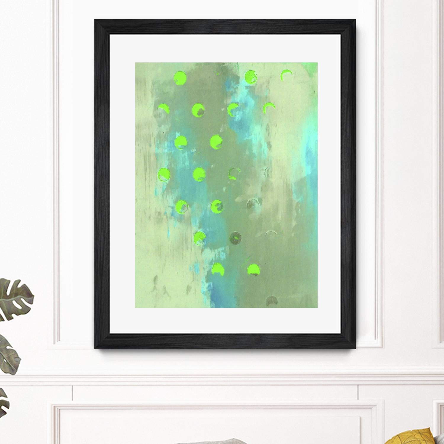 Islander I by Greg Perkins on GIANT ART - green abstract