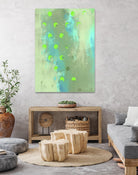 Islander I by Greg Perkins on GIANT ART - green abstract