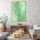 Islander I by Greg Perkins on GIANT ART - green abstract