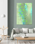 Islander I by Greg Perkins on GIANT ART - green abstract