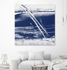 Alternating Current II by Ethan Harper on GIANT ART - blue abstract