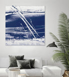 Alternating Current II by Ethan Harper on GIANT ART - blue abstract