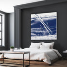 Alternating Current II by Ethan Harper on GIANT ART - blue abstract