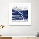 Alternating Current II by Ethan Harper on GIANT ART - blue abstract