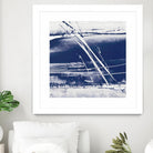 Alternating Current II by Ethan Harper on GIANT ART - blue abstract