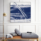 Alternating Current II by Ethan Harper on GIANT ART - blue abstract