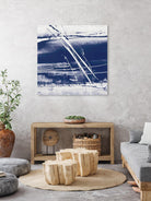 Alternating Current II by Ethan Harper on GIANT ART - blue abstract