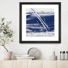 Alternating Current II by Ethan Harper on GIANT ART - blue abstract