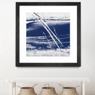 Alternating Current II by Ethan Harper on GIANT ART - blue abstract