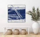 Alternating Current II by Ethan Harper on GIANT ART - blue abstract