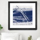 Alternating Current II by Ethan Harper on GIANT ART - blue abstract