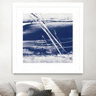 Alternating Current II by Ethan Harper on GIANT ART - blue abstract