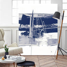 Alternating Current III by Ethan Harper on GIANT ART - blue abstract