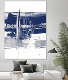 Alternating Current III by Ethan Harper on GIANT ART - blue abstract