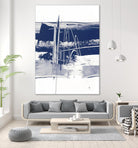 Alternating Current III by Ethan Harper on GIANT ART - blue abstract