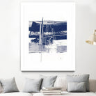 Alternating Current III by Ethan Harper on GIANT ART - blue abstract