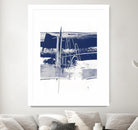 Alternating Current III by Ethan Harper on GIANT ART - blue abstract