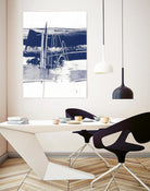 Alternating Current III by Ethan Harper on GIANT ART - blue abstract