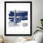 Alternating Current III by Ethan Harper on GIANT ART - blue abstract