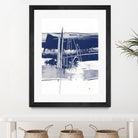 Alternating Current III by Ethan Harper on GIANT ART - blue abstract