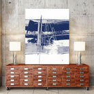 Alternating Current III by Ethan Harper on GIANT ART - blue abstract