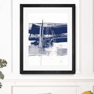 Alternating Current III by Ethan Harper on GIANT ART - blue abstract