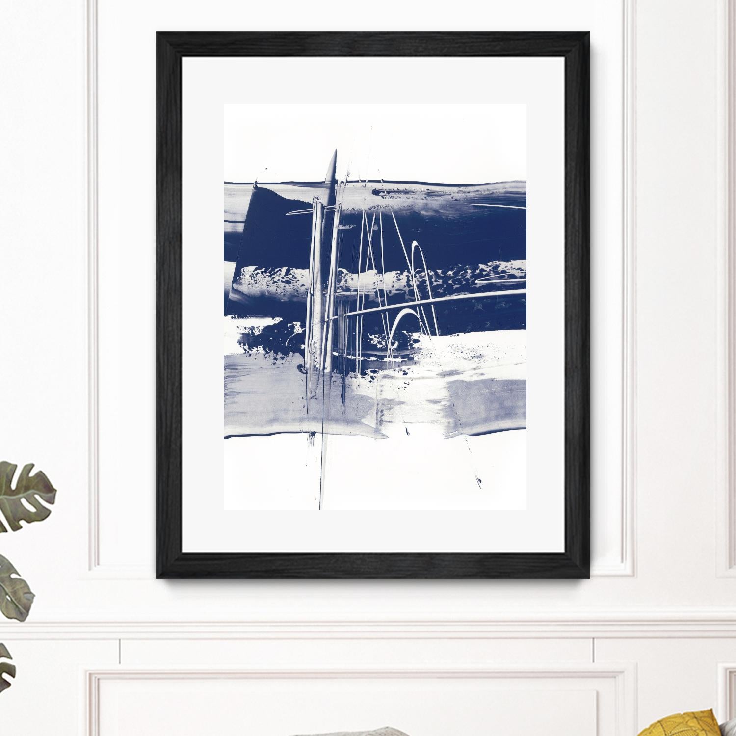 Alternating Current III by Ethan Harper on GIANT ART - blue abstract