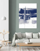 Alternating Current III by Ethan Harper on GIANT ART - blue abstract