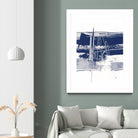 Alternating Current III by Ethan Harper on GIANT ART - blue abstract