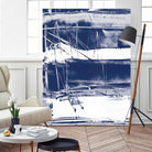 Alternating Current V by Ethan Harper on GIANT ART - blue abstract