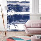 Alternating Current V by Ethan Harper on GIANT ART - blue abstract