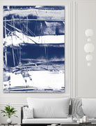 Alternating Current V by Ethan Harper on GIANT ART - blue abstract