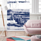 Alternating Current VI by Ethan Harper on GIANT ART - blue abstract