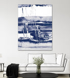 Alternating Current VI by Ethan Harper on GIANT ART - blue abstract