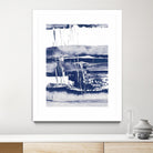 Alternating Current VI by Ethan Harper on GIANT ART - blue abstract