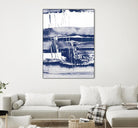 Alternating Current VI by Ethan Harper on GIANT ART - blue abstract