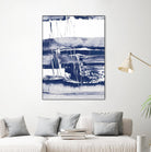 Alternating Current VI by Ethan Harper on GIANT ART - blue abstract