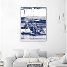 Alternating Current VI by Ethan Harper on GIANT ART - blue abstract