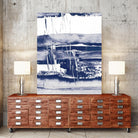 Alternating Current VI by Ethan Harper on GIANT ART - blue abstract