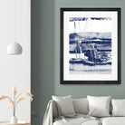 Alternating Current VI by Ethan Harper on GIANT ART - blue abstract