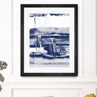 Alternating Current VI by Ethan Harper on GIANT ART - blue abstract