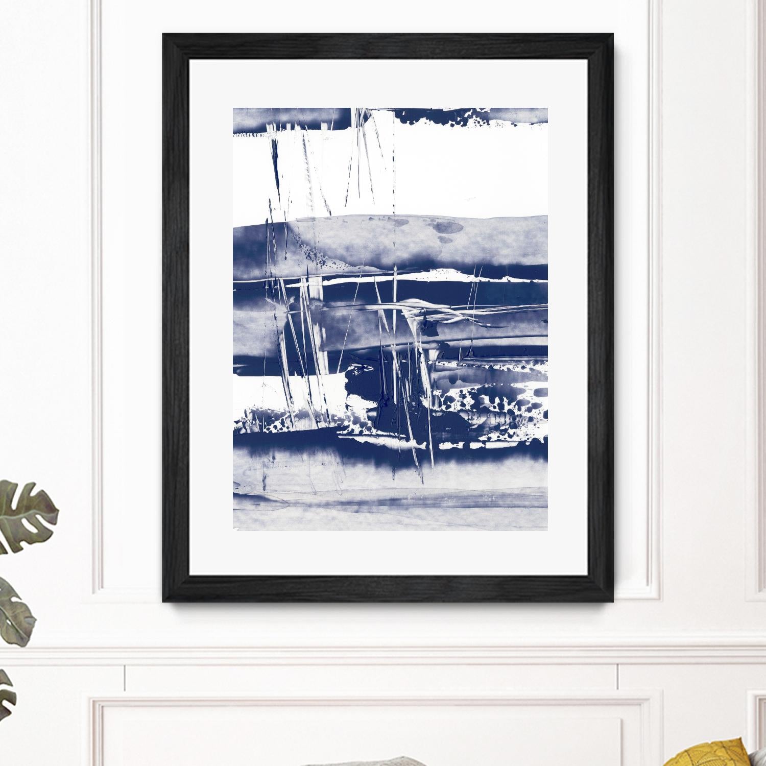 Alternating Current VI by Ethan Harper on GIANT ART - blue abstract