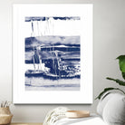 Alternating Current VI by Ethan Harper on GIANT ART - blue abstract