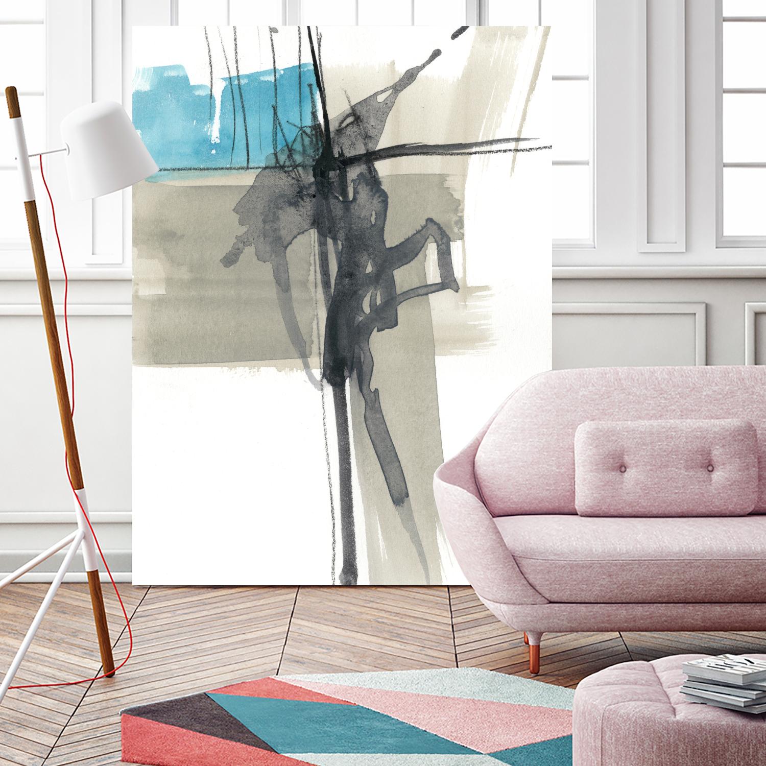 Kinetic Grid I by Jennifer Goldberger on GIANT ART - abstract